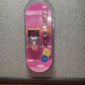 Vintage Barbie Watch Set -2001 Watch With Picture Frame
